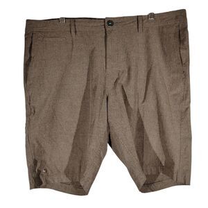 LinkSoul shorts mens 38 gray performance stretch golf chino flat front